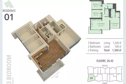 1391 Kapiolani Boulevard #3312, Honolulu, HI 96814 - Photo 20