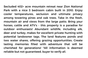 1 N Fork County Rd, Orderville, UT 84758 - Photo 2