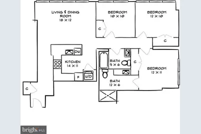 2200 Benjamin Franklin Parkway #3B-S0305, Philadelphia, PA 19130 - Photo 1