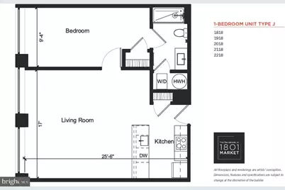 1801 Market Street #1701, Philadelphia, PA 19103 - Photo 6