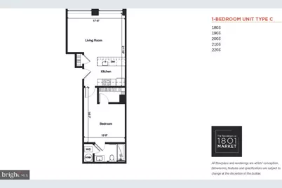 1801 Market Street #1701, Philadelphia, PA 19103 - Photo 16