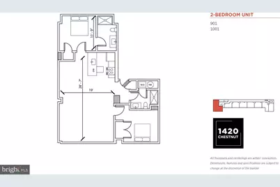 1420 Chestnut Street #601, Philadelphia, PA 19102 - Photo 22