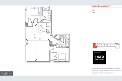 1420 Chestnut Street #701, Philadelphia, PA 19102 - Photo 22