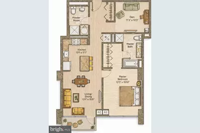 901 N Penn Street #F1502, Philadelphia, PA 19123 - Photo 1