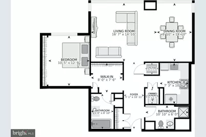 1155 23rd Street NW #PH1F, Washington, DC 20037 - Photo 2