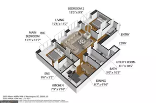 2630 Adams Mill Rd NW, Washington, DC 20009 - Photo 2