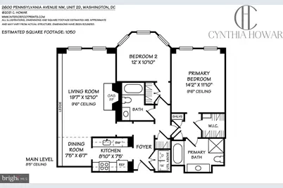 2600 Pennsylvania Avenue NW #2D, Washington, DC 20037 - Photo 2
