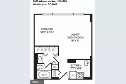 2800 Wisconsin Avenue NW #705, Washington, DC 20007 - Photo 12