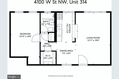 4100 W Street NW #314, Washington, DC 20007 - Photo 30