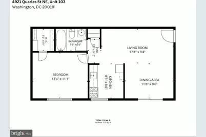 4921 Quarles Street NE #103, Washington, DC 20019 - Photo 2