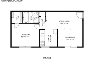 4921 Quarles St NE, Washington, DC 20019 - Photo 2
