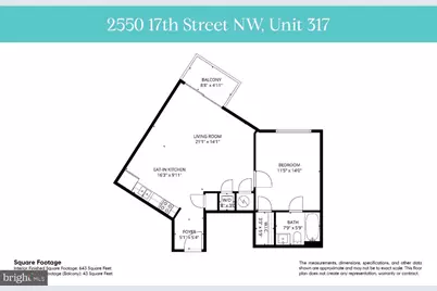 2550 17th Street NW #317, Washington, DC 20009 - Photo 38