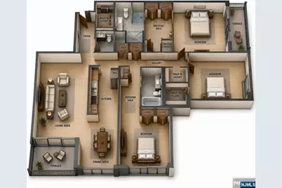 5 Horizon Road 2102 #2102, Fort Lee, NJ 07024 - Photo 4