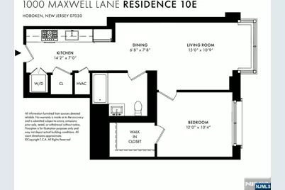 1000 Maxwell Lane 10E #10E, Hoboken, NJ 07030 - Photo 2