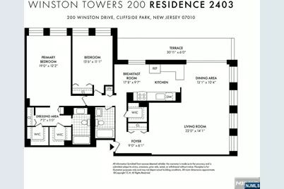 200 Winston Drive 2403 #2403, Cliffside Park, NJ 07010 - Photo 2