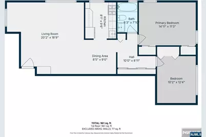 22 Knox Terrace 2A #2A, Wayne, NJ 07470 - Photo 1