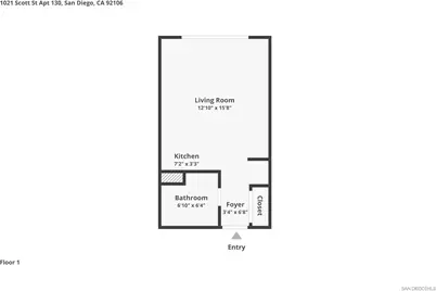  1021 Scott St #130, San Diego, CA 92106 - Photo 20