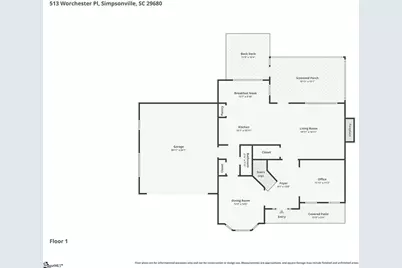 513 Worchester Place, Simpsonville, SC 29680 - Photo 46