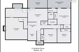 4 Cardinal Dr, Taylors, SC 29687 - Photo 2