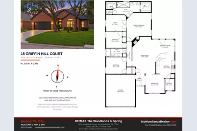 18 Griffin Hill Court, The Woodlands, TX 77382 - Photo 2