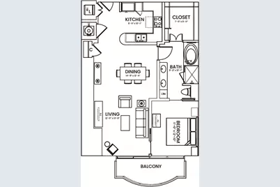 1400 McKinney Street #2611, Houston, TX 77002 - Photo 4