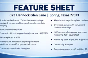 823 Hannock Glen Ln, Spring, TX 77373 - Photo 2