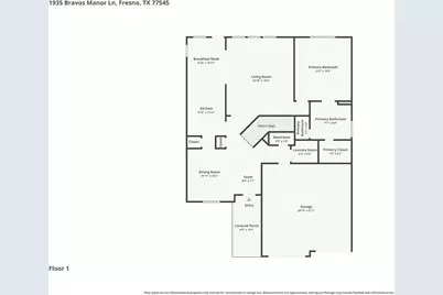 1935 Bravos Manor Lane, Fresno, TX 77545 - Photo 2