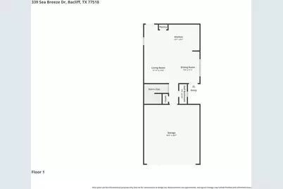 339 Sea Breeze Drive, Bacliff, TX 77518 - Photo 2