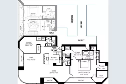 1701 Hermann Drive #22CE, Houston, TX 77004 - Photo 2