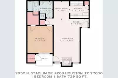 7950 N Stadium Drive #209, Houston, TX 77030 - Photo 22