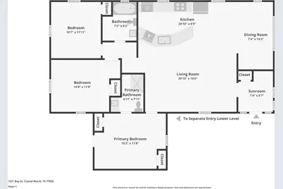 1221 Bay Street, Crystal Beach, TX 77650 - Photo 44