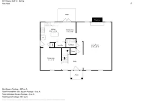 9411 Bayou Bluff Dr, Spring, TX 77379 - Photo 20