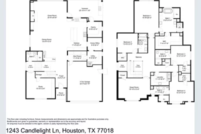 1243 Candlelight Lane, Houston, TX 77018 - Photo 2