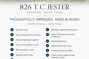 826 T C Jester Blvd, Houston, TX 77008 - Photo 6