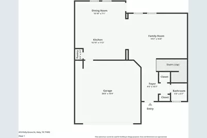 413 Polly Grove Drive, Katy, TX 77493 - Photo 2