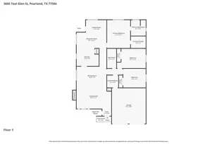 3605 Teal Glen St, Pearland, TX 77584 - Photo 2