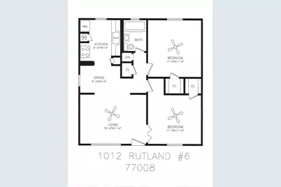 1012 Rutland Street #6, Houston, TX 77008 - Photo 6