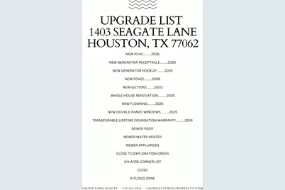 1403 Seagate Lane, Houston, TX 77062 - Photo 2