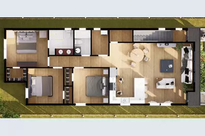 1061 - 1059 South Lane #A/B A/B, Houston, TX 77088 - Photo 4