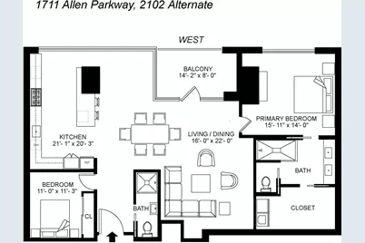 1711 Allen Parkway #2102, Houston, TX 77019 - Photo 18