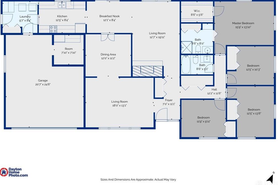 2123 Timberidge Cir, Dayton OH  45459-1342 exterior