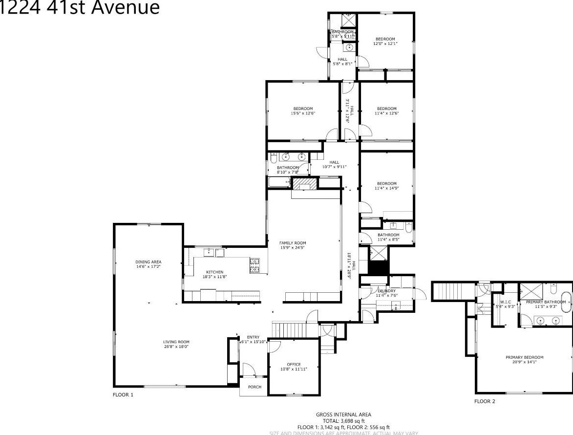 1224 41st Ave, Sacramento CA  95822-2943 exterior