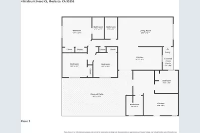 416 Mount Hood Court, Modesto, CA 95358 - Photo 4