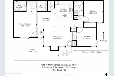 3345 W Starfall Place, Tucson, AZ 85741 - Photo 6