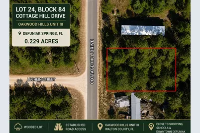 Lot 24 Cottage Hill Drive, Defuniak Springs, FL 32433 - Photo 1