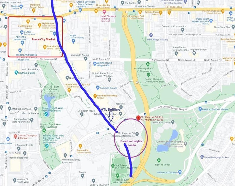 821 Ralph Mcgill Blvd Ne #3108, Atlanta, GA 30306