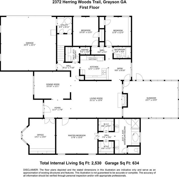 2372 Herring Woods Trl, Grayson GA  30017-4094 exterior