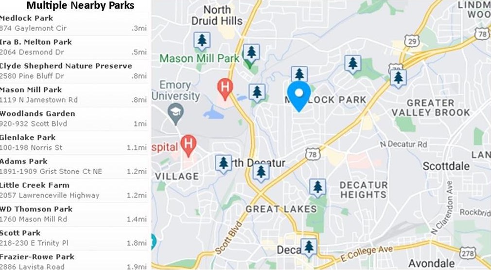 2291 Ava Pl, Decatur GA  30033-4707 exterior