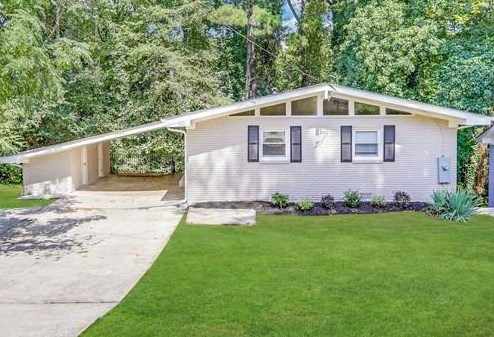 1702 Danrich Dr, Decatur GA  30032-4819 exterior