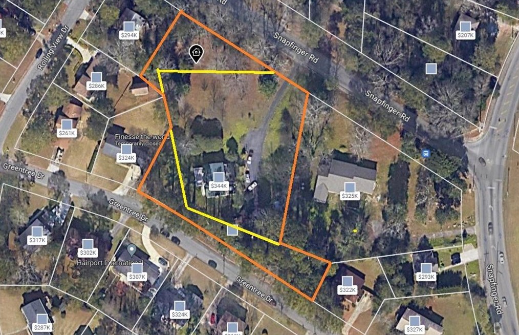 1703 Snapfinger Rd, Decatur GA  30032-6101 exterior